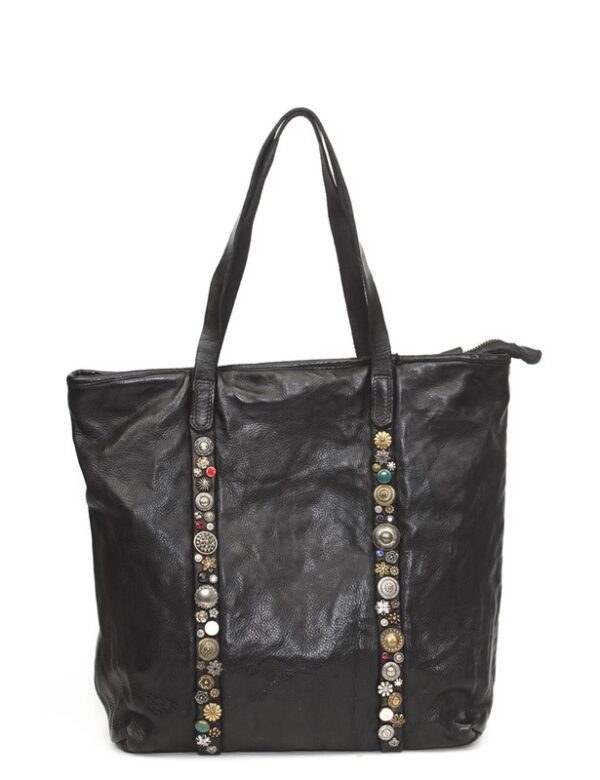 Campomaggi leather “Bella di Notte” bag