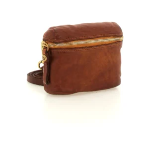 Campomaggi Mahogany leather shoulder bag