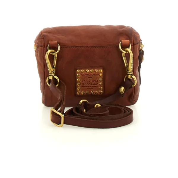 Campomaggi Mahogany leather shoulder bag - Image 2