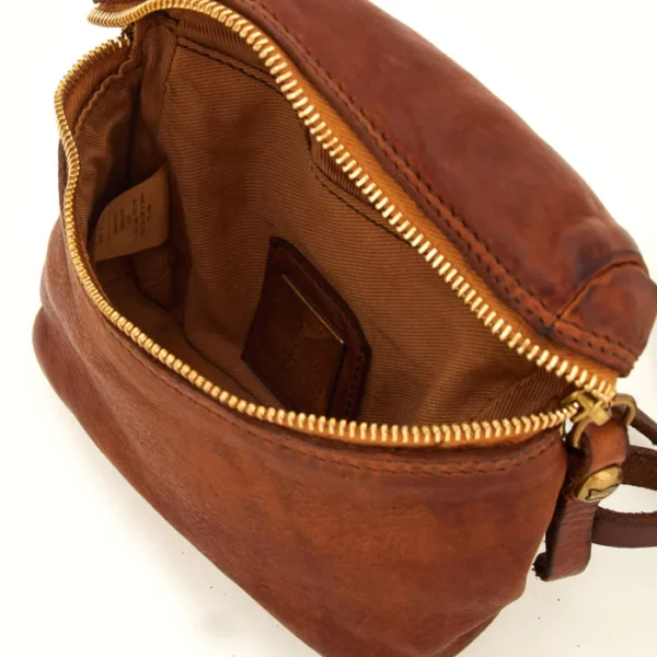 Campomaggi Mahogany leather shoulder bag - Image 3