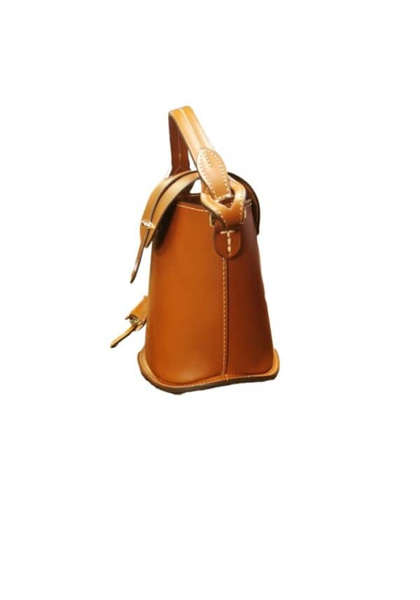 Small leather shoulder bag Ribot Boldrini Selleria - Image 4