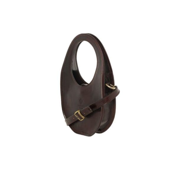 Small leather bag with I Medici shoulder strap