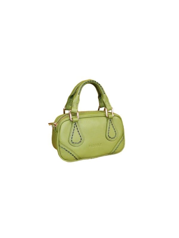 Borsa a mano in pelle VISONA' - immagine 4