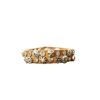 Bracelet with flower rivets and rhinestones