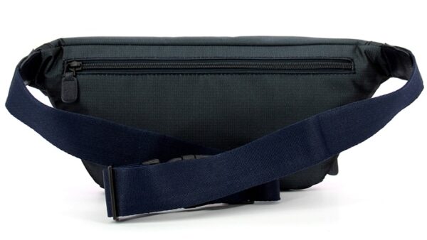 Leather and fabric fanny pack - Image 2
