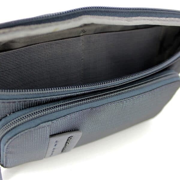 Leather and fabric fanny pack - Image 3