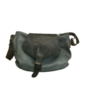 Leather shoulder bag
