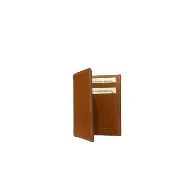 Small Leather Book Wallet Selleria Boldrini