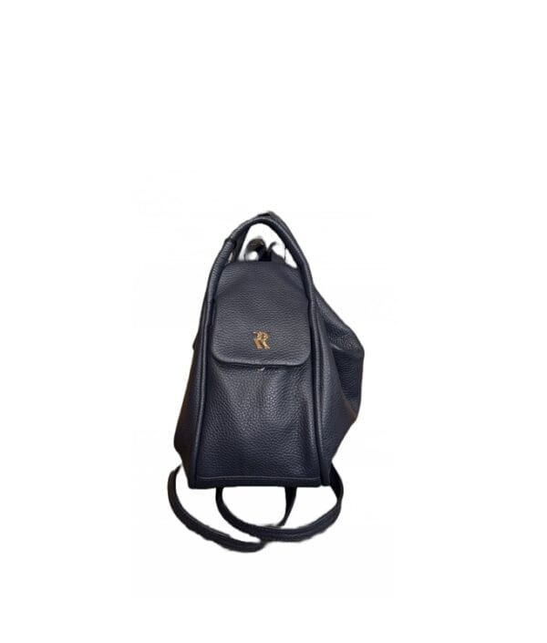 Borsa/zaino in pelle martellata Bruno Rossi