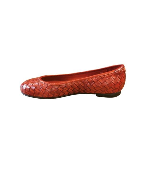 Ballerina in pelle intrecciata - immagine 2
