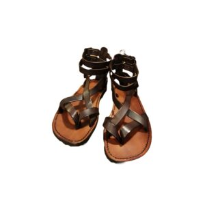 Men's double lace-up sandal