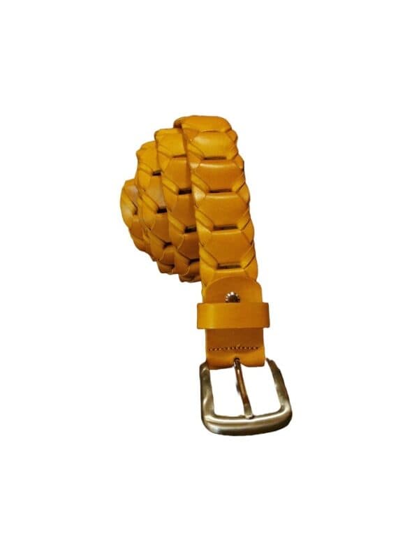 Cintura in pelle intrecciata - immagine 2