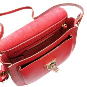 Alternative view of Leather bag/shoulder bag w/flap Boldrini Selleria